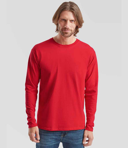 Fruit of the Loom Iconic 195 Long Sleeve T-Shirt