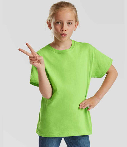 Fruit of the Loom - Kids Value T-Shirt - SS6B LIM 3-4