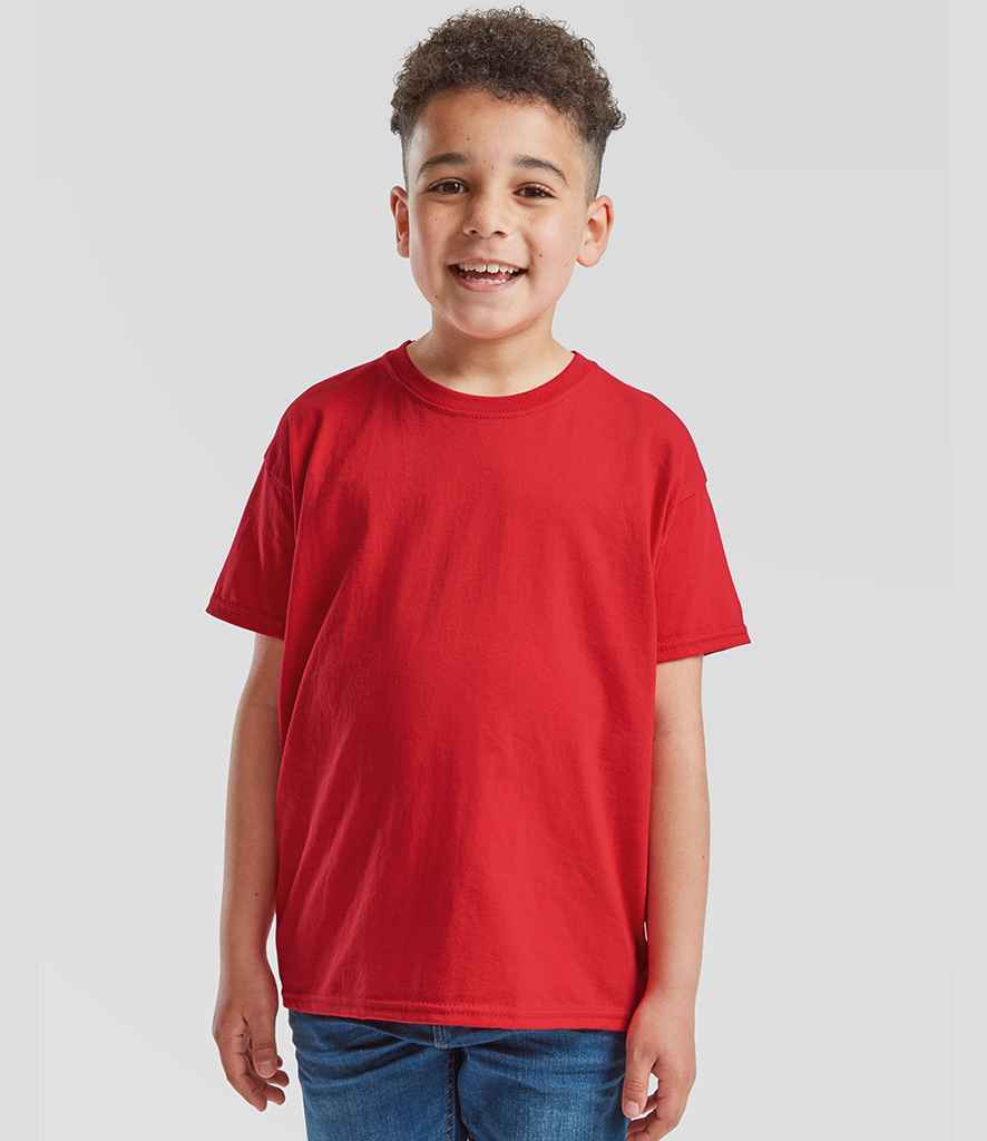 Fruit of the Loom - Kids Value T-Shirt - SS6B WHI 1-2