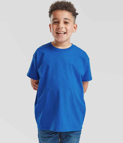 Fruit of the Loom - Kids Value T-Shirt - SS6B WHI 1-2