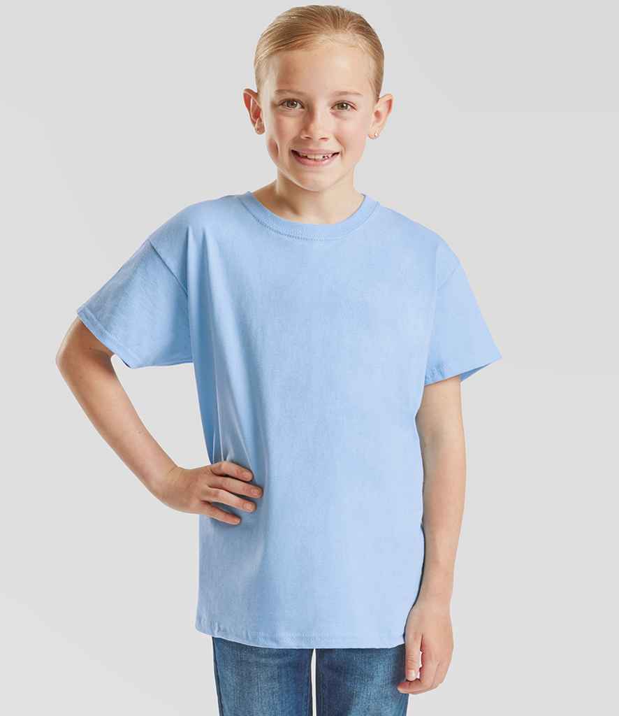 Fruit of the Loom - Kids Value T-Shirt - SS6B WHI 1-2