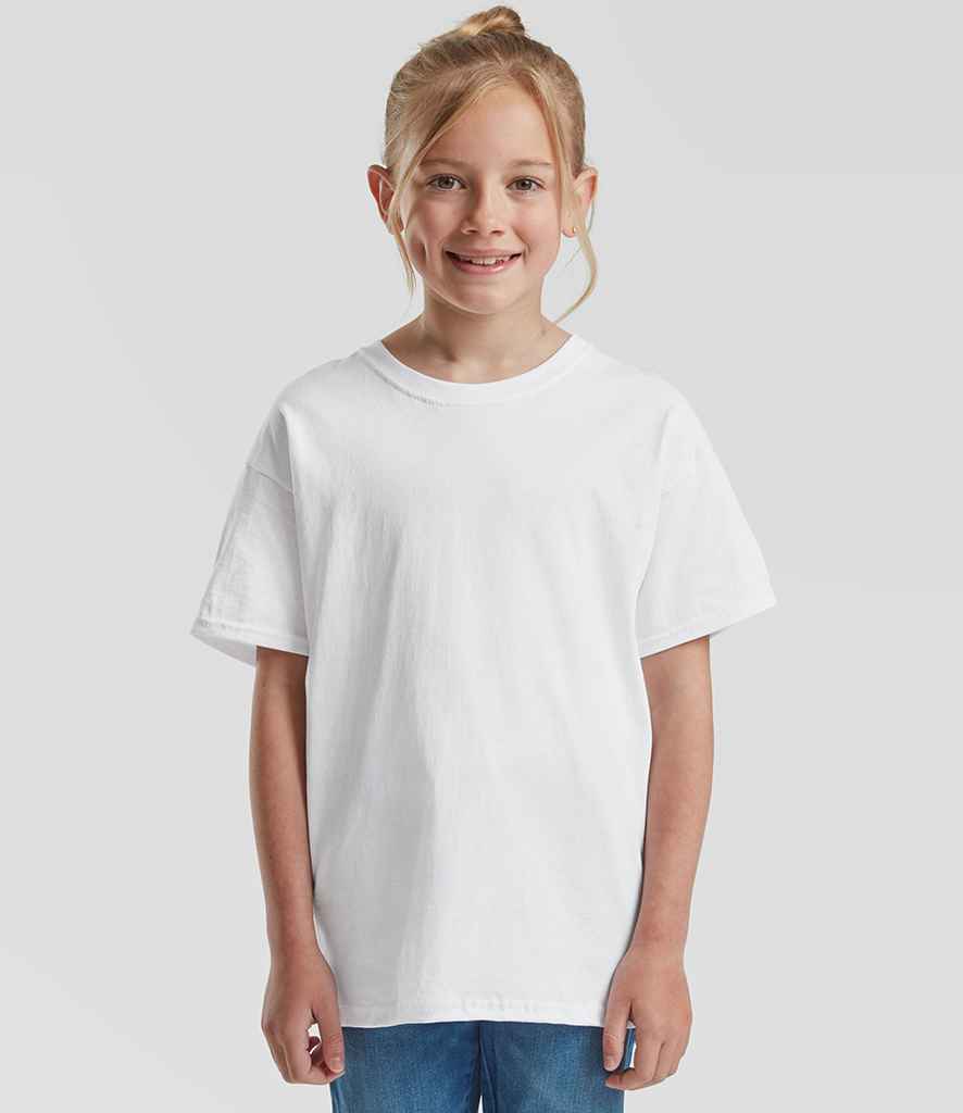 Fruit of the Loom - Kids Value T-Shirt - SS6B WHI 1-2