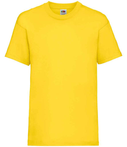 Fruit of the Loom - Kids Value T-Shirt - SS6B WHI 1-2