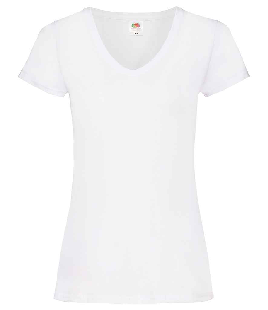 Fruit of the Loom - Lady Fit Value V Neck T-Shirt