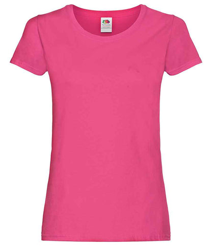 Fruit of the Loom Lady Fit Original T-Shirt - SS712 BLK XS