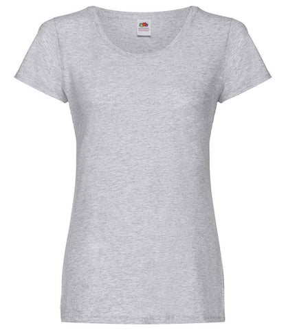 Fruit of the Loom Lady Fit Original T-Shirt - SS712 BLK XS