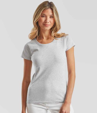Fruit of the Loom Lady Fit Original T-Shirt - SS712 HEA XS