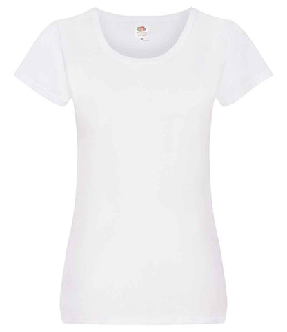 Fruit of the Loom Lady Fit Original T-Shirt - SS712 BLK XS