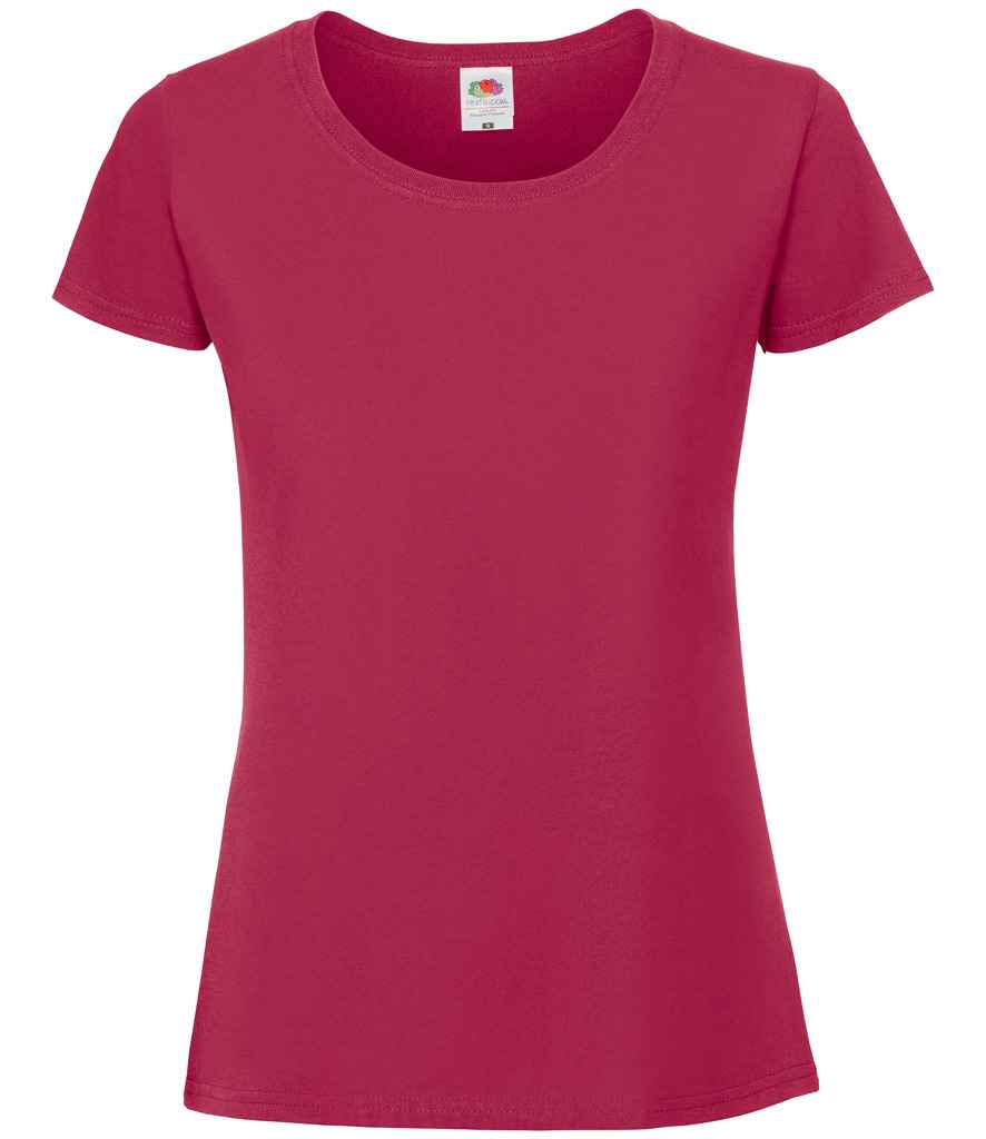 Fruit of the Loom - Ladies Iconic 195 T-Shirt - SS720 DRP XS