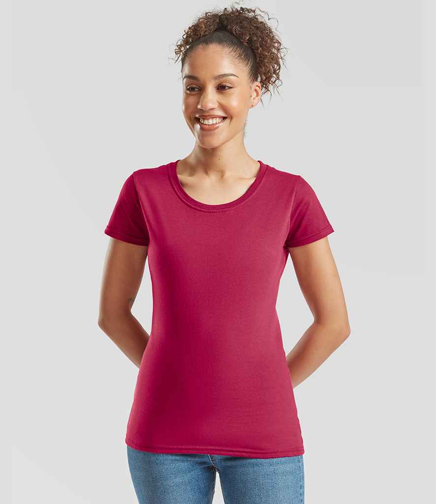 Fruit of the Loom - Ladies Iconic 195 T-Shirt - SS720 CRA XS