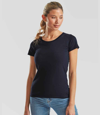 Fruit of the Loom - Ladies Iconic 195 T-Shirt - SS720 DNA XS