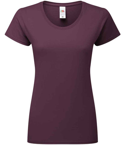 Fruit of the Loom - Ladies Iconic 195 T-Shirt - SS720 DRP XS