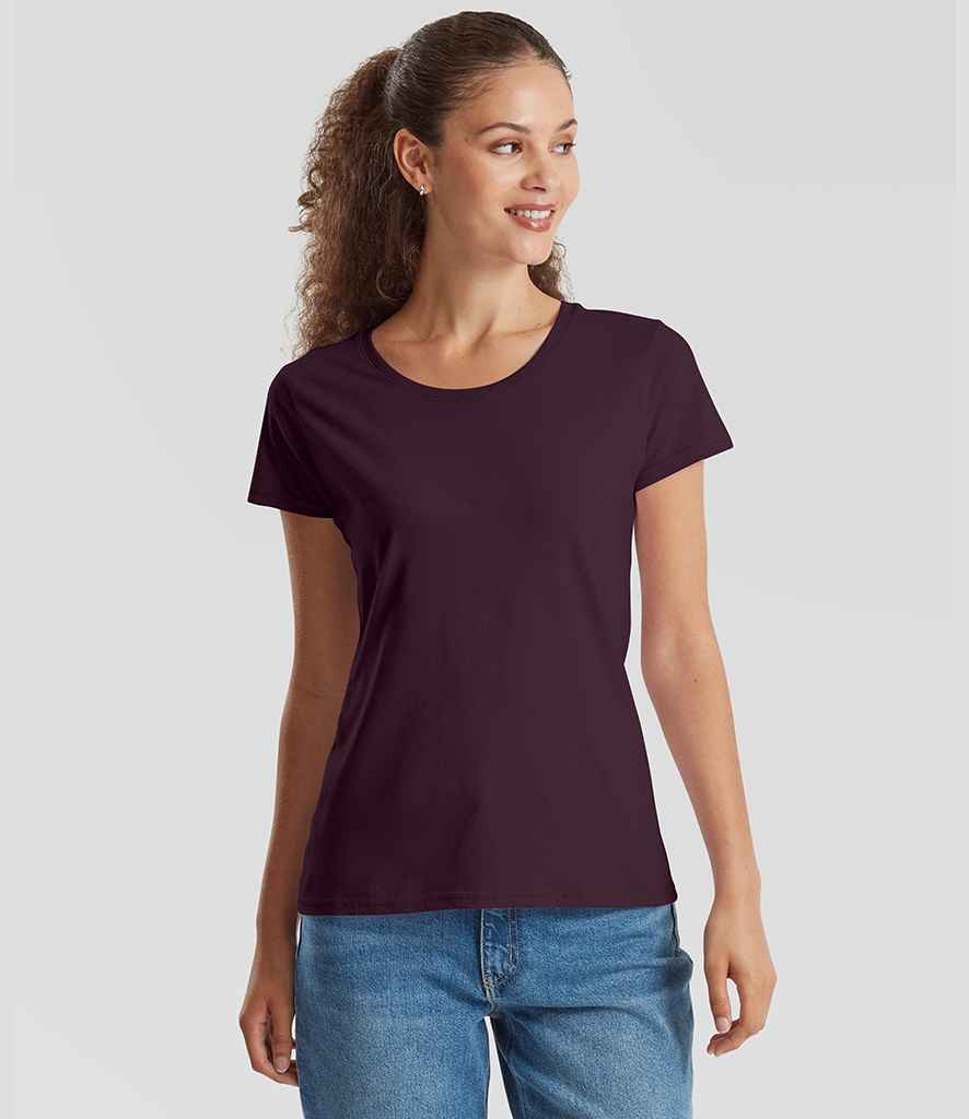 Fruit of the Loom - Ladies Iconic 195 T-Shirt - SS720 DRP XS