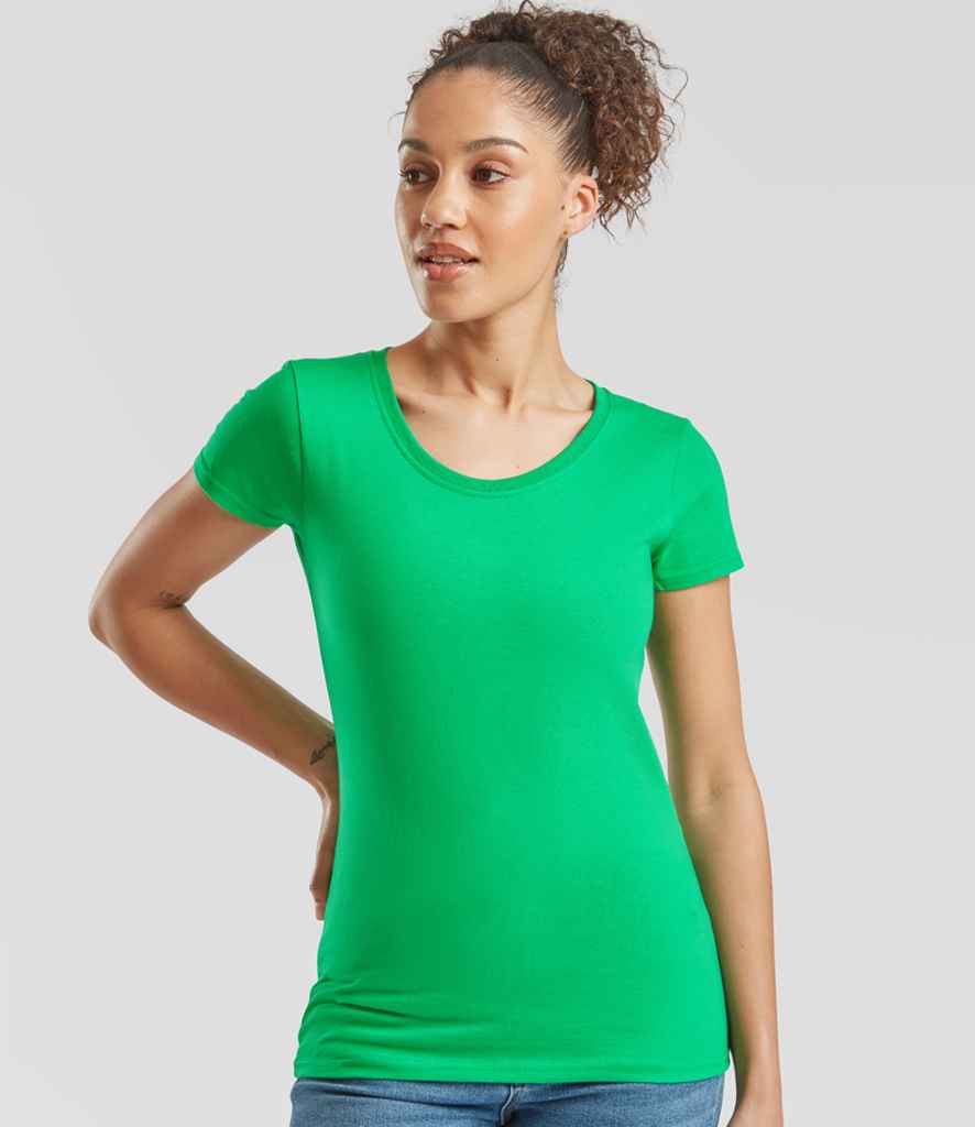 Fruit of the Loom - Ladies Iconic 195 T-Shirt - SS720 KEL XS