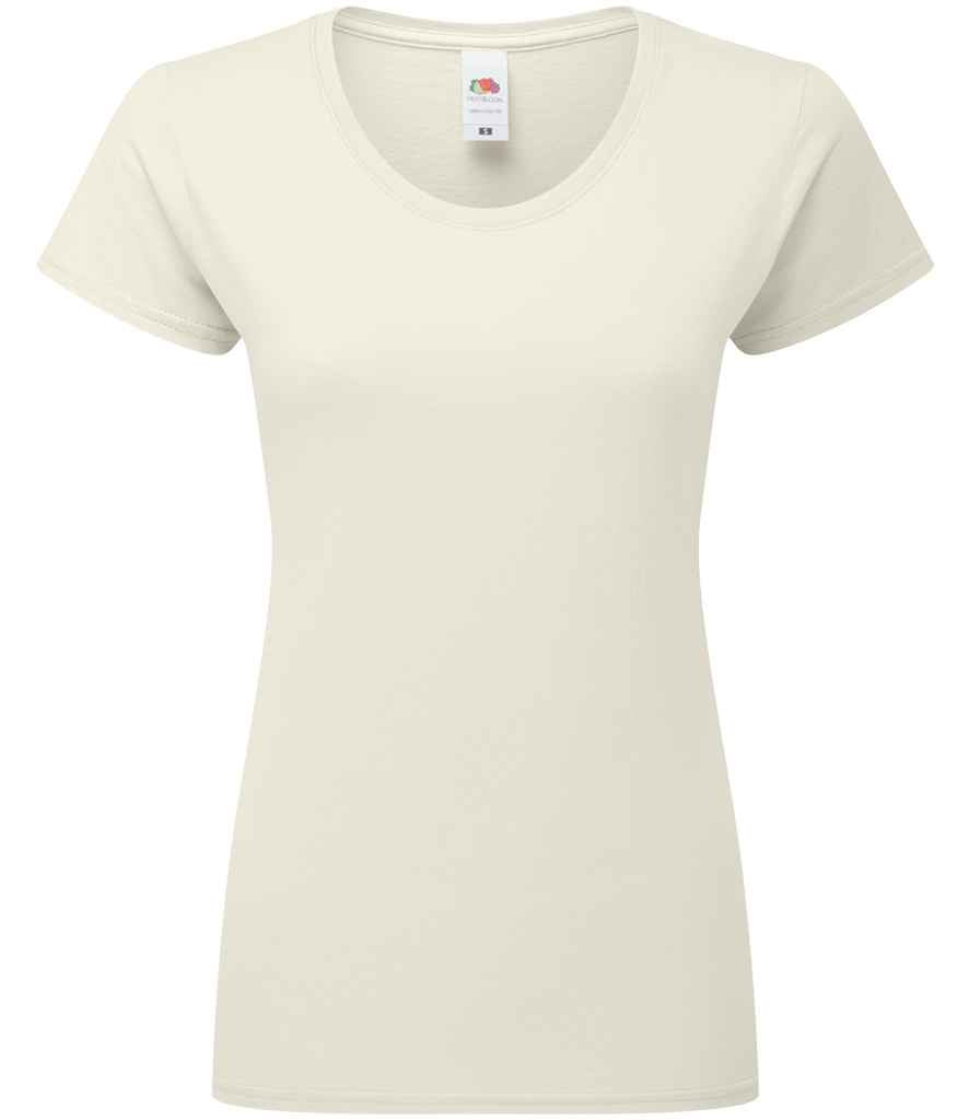 Fruit of the Loom - Ladies Iconic 195 T-Shirt - SS720 DRP XS