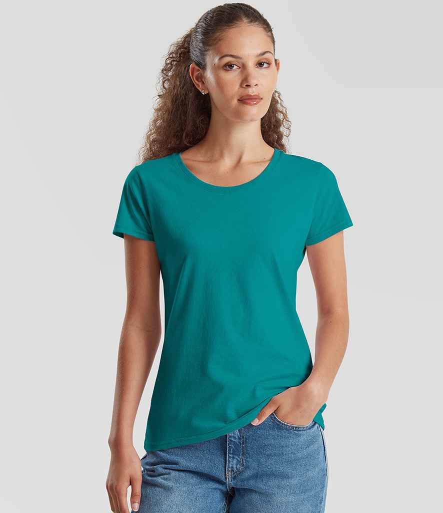 Fruit of the Loom - Ladies Iconic 195 T-Shirt - SS720 OCT XS