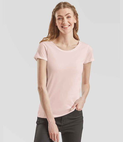Fruit of the Loom - Ladies Iconic 195 T-Shirt - SS720 PWR XS