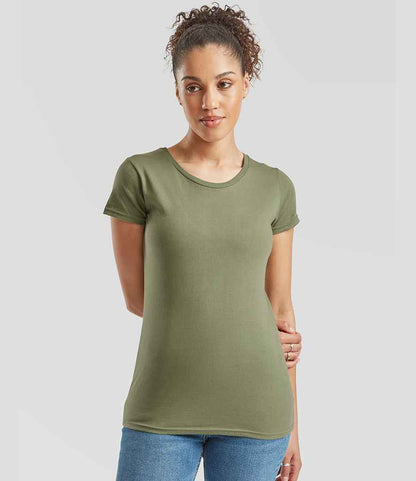 Fruit of the Loom - Ladies Iconic 150 T-Shirt - SS721 COL XS