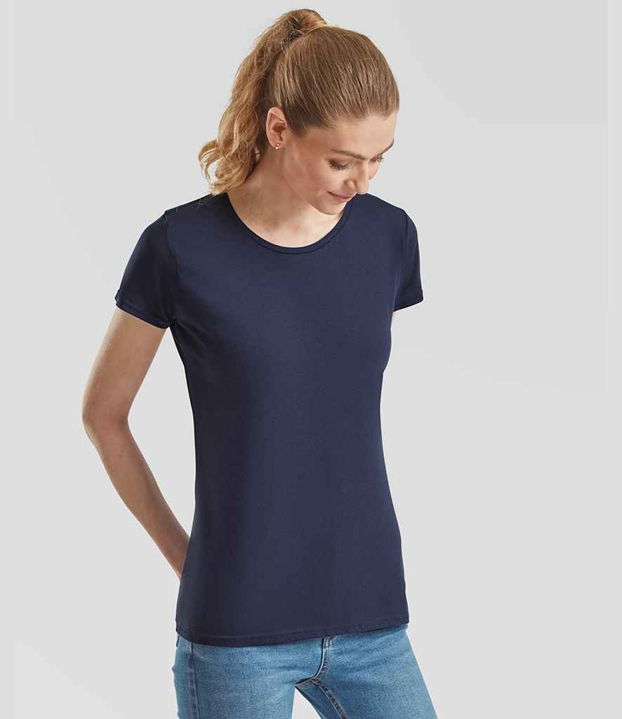 Fruit of the Loom - Ladies Iconic 150 T-Shirt - SS721 NAV XS