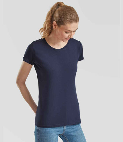 Fruit of the Loom - Ladies Iconic 150 T-Shirt - SS721 NAV XS
