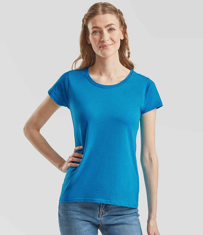 Fruit of the Loom - Lady Fit Value T-Shirt - SS77 AZR XS