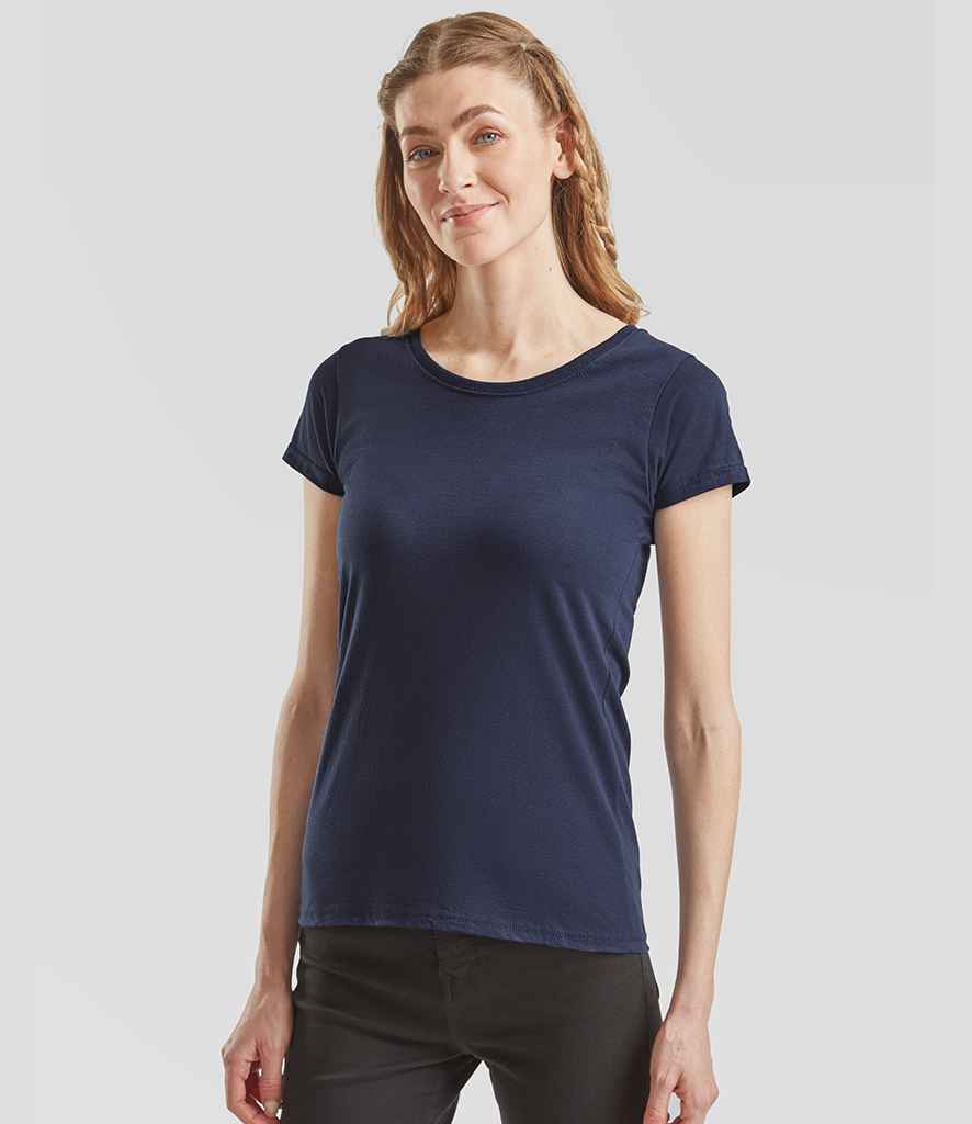 Fruit of the Loom - Lady Fit Value T-Shirt - SS77 NAV XS