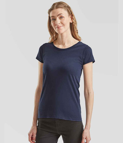 Fruit of the Loom - Lady Fit Value T-Shirt - SS77 NAV XS