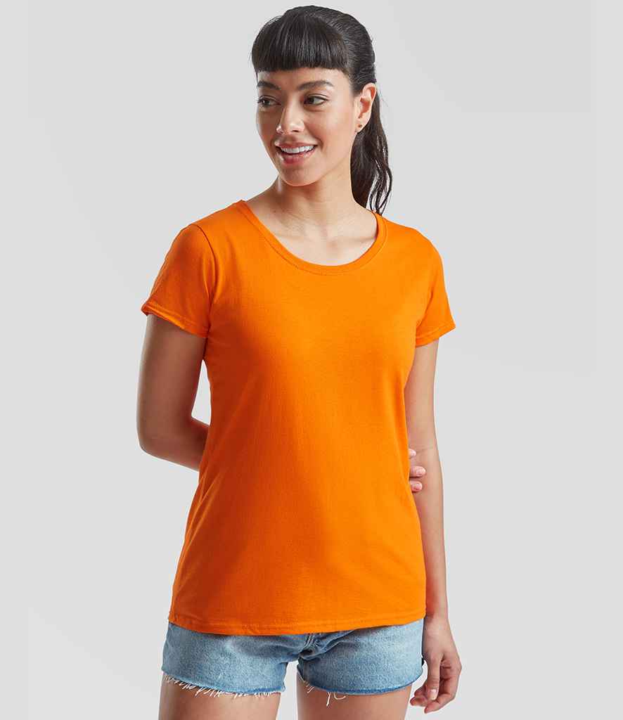 Fruit of the Loom - Lady Fit Value T-Shirt - SS77 ORA XS