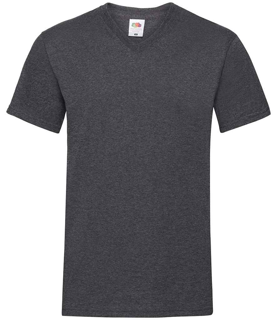 Fruit of the Loom - V Neck Value T-Shirt - SS7 DHE S