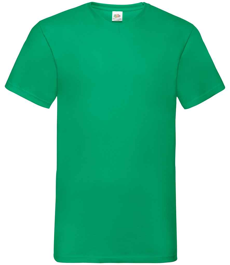 Fruit of the Loom - V Neck Value T-Shirt - SS7 DHE S