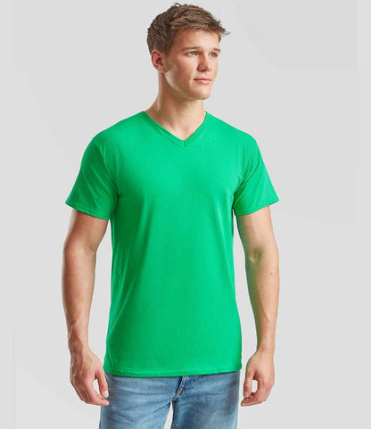 Fruit of the Loom - V Neck Value T-Shirt - SS7 KEL S