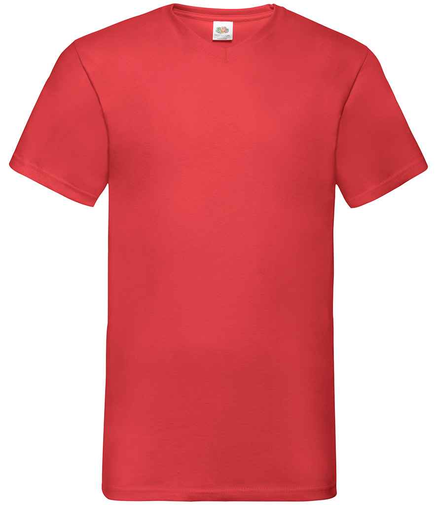 Fruit of the Loom - V Neck Value T-Shirt - SS7 DHE S