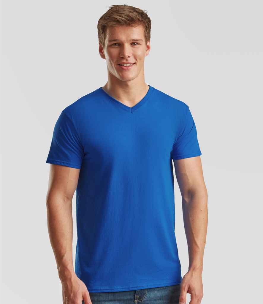 Fruit of the Loom - V Neck Value T-Shirt - SS7 ROY S