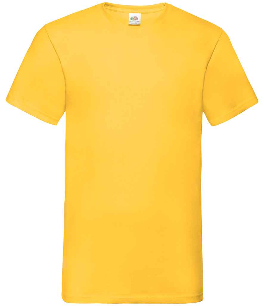 Fruit of the Loom - V Neck Value T-Shirt - SS7 DHE S