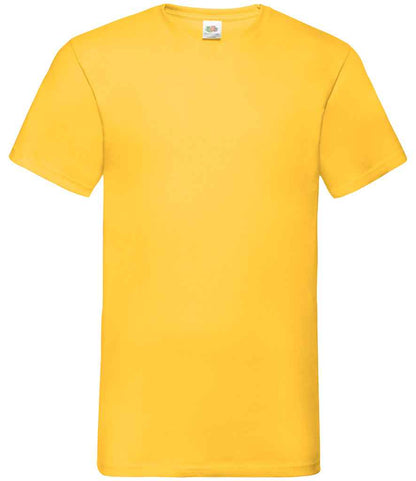 Fruit of the Loom - V Neck Value T-Shirt - SS7 DHE S