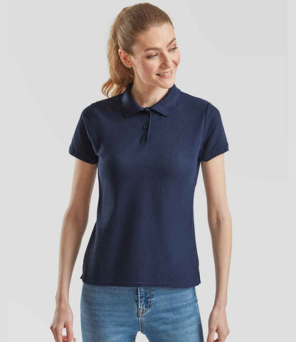 Fruit of the Loom Lady Fit Piqué Polo Shirt