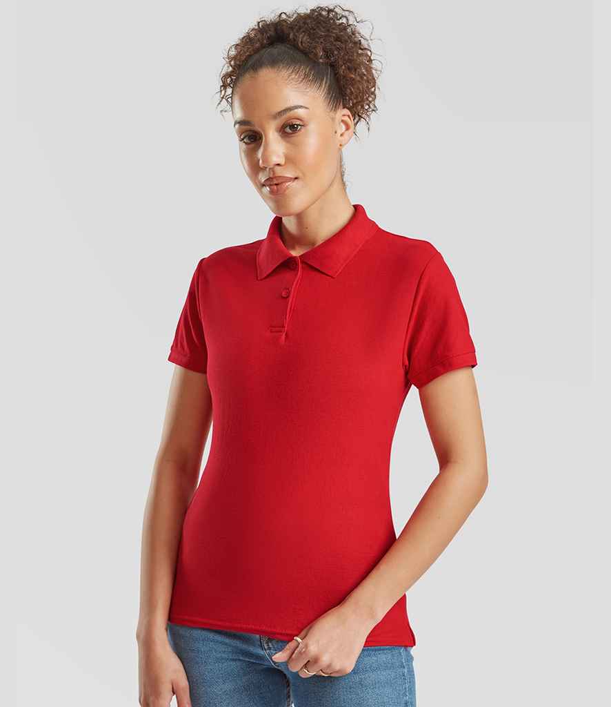 Fruit of the Loom Lady Fit Piqué Polo Shirt