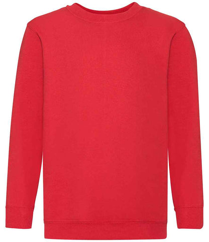 Fruit of the Loom Kids Classic Drop Shoulder Sweatshirt - SS9B NAV 5-6