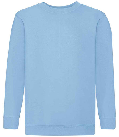 Fruit of the Loom Kids Classic Drop Shoulder Sweatshirt - SS9B NAV 5-6