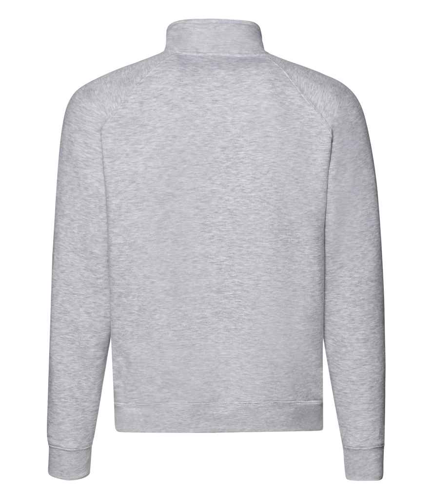 Fruit of the Loom - Premium Zip Neck Sweatshirt