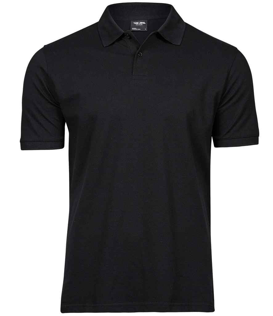 Tee Jays - Heavy Cotton Piqué Polo Shirt - T1400 BLK S