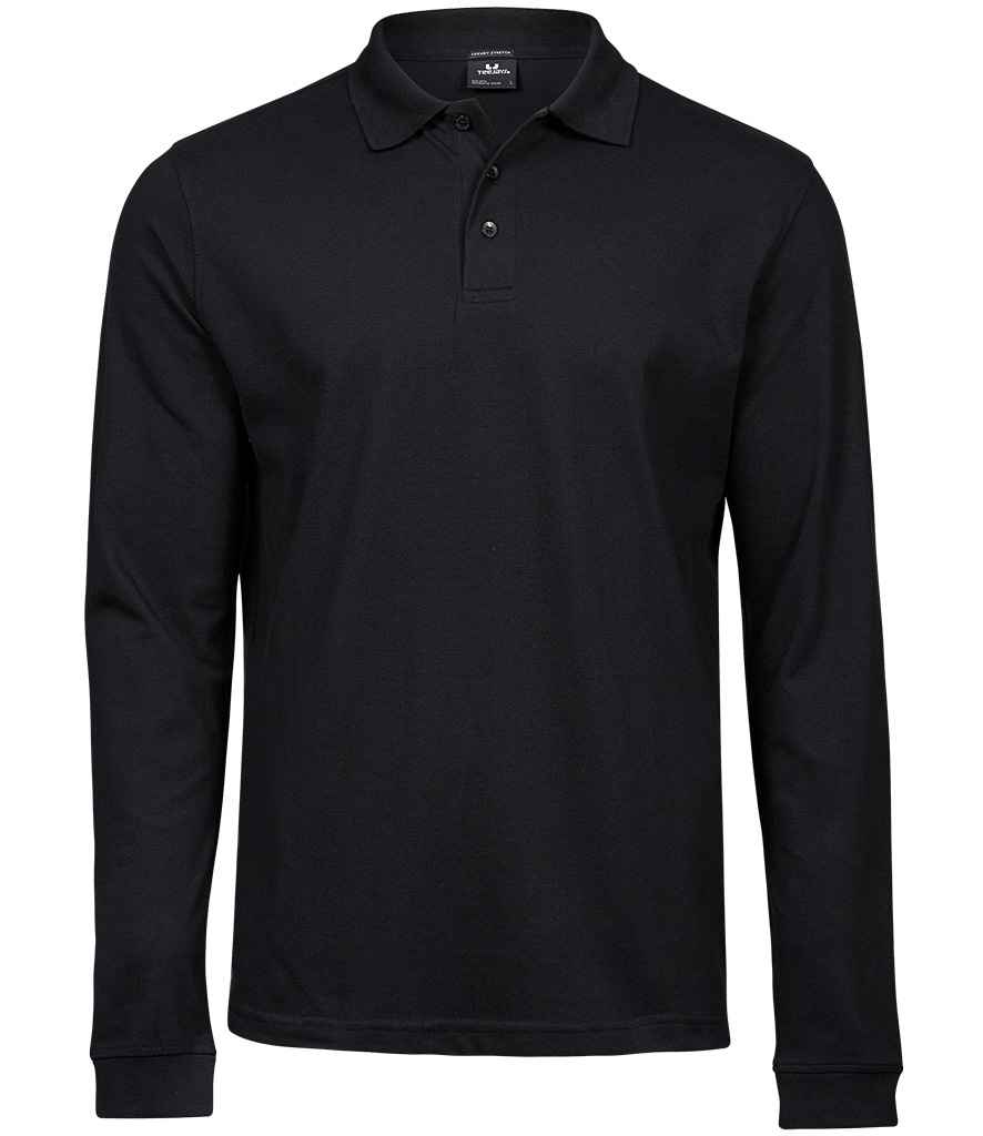 Tee Jays - Luxury Stretch Long Sleeve Polo Shirt - Pierre Francis