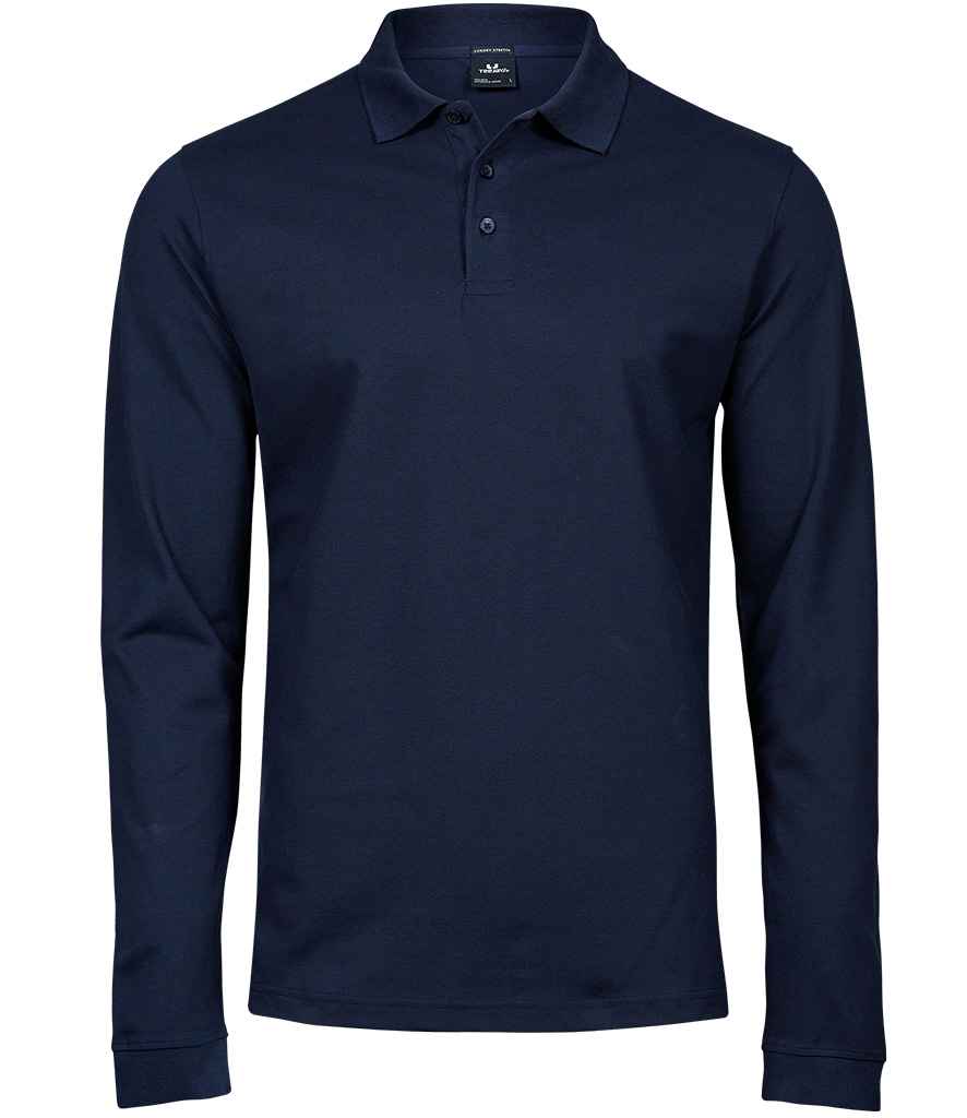 Tee Jays - Luxury Stretch Long Sleeve Polo Shirt - Pierre Francis