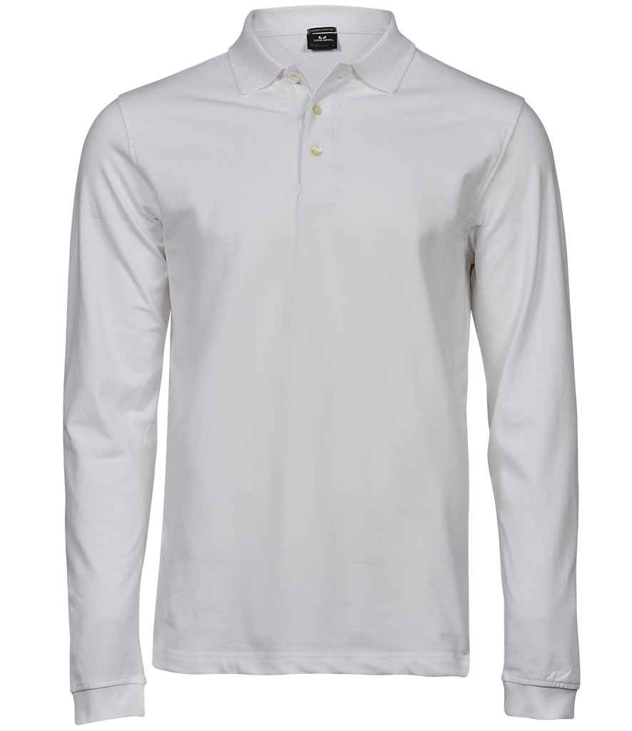 Tee Jays - Luxury Stretch Long Sleeve Polo Shirt - Pierre Francis