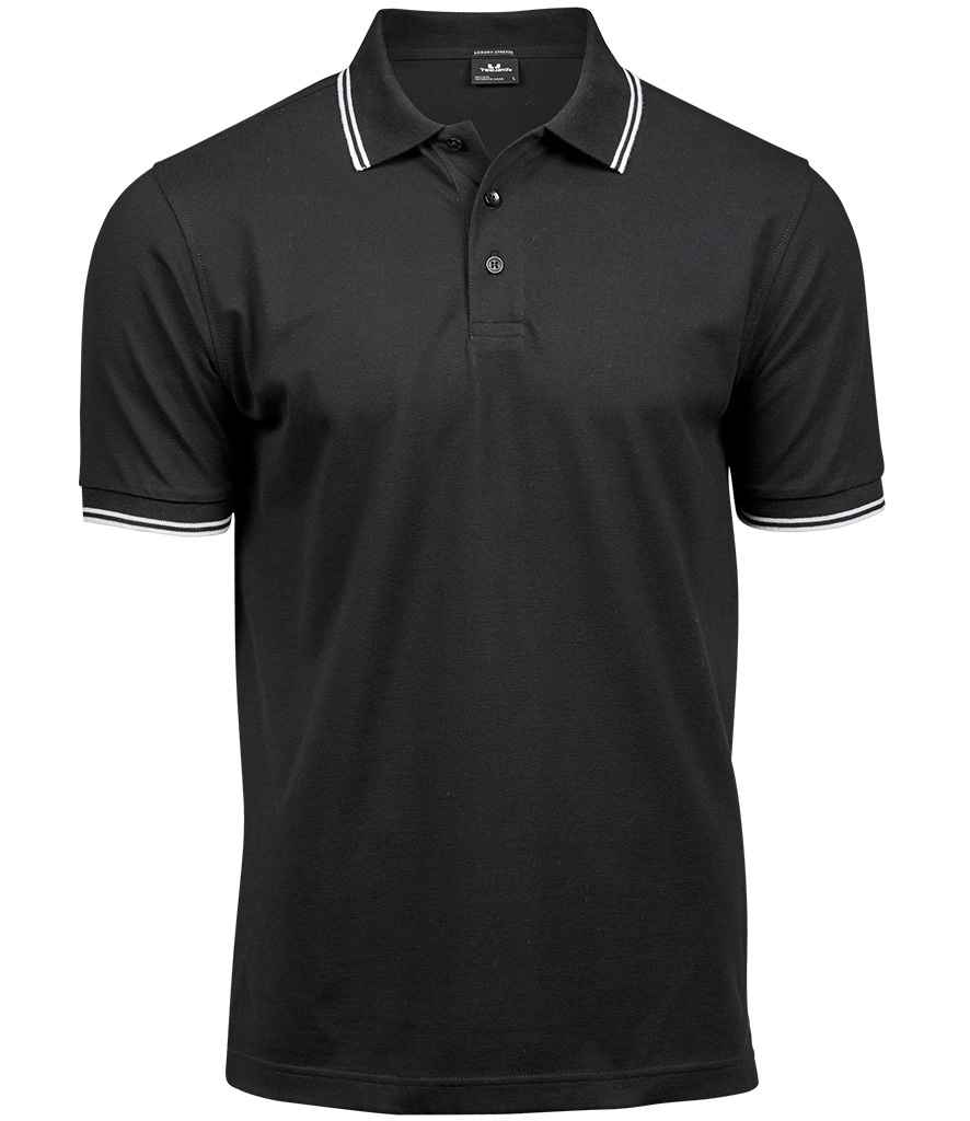 Tee Jays - Luxury Stretch Tipped Polo Shirt - Pierre Francis