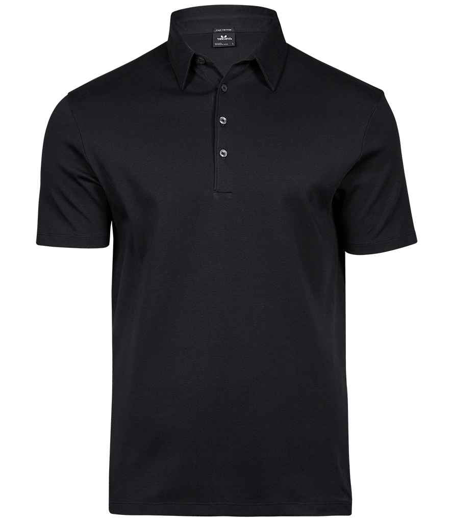Tee Jays - Pima Cotton Interlock Polo Shirt - Pierre Francis