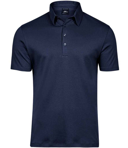 Tee Jays - Pima Cotton Interlock Polo Shirt - T1440 NAV S