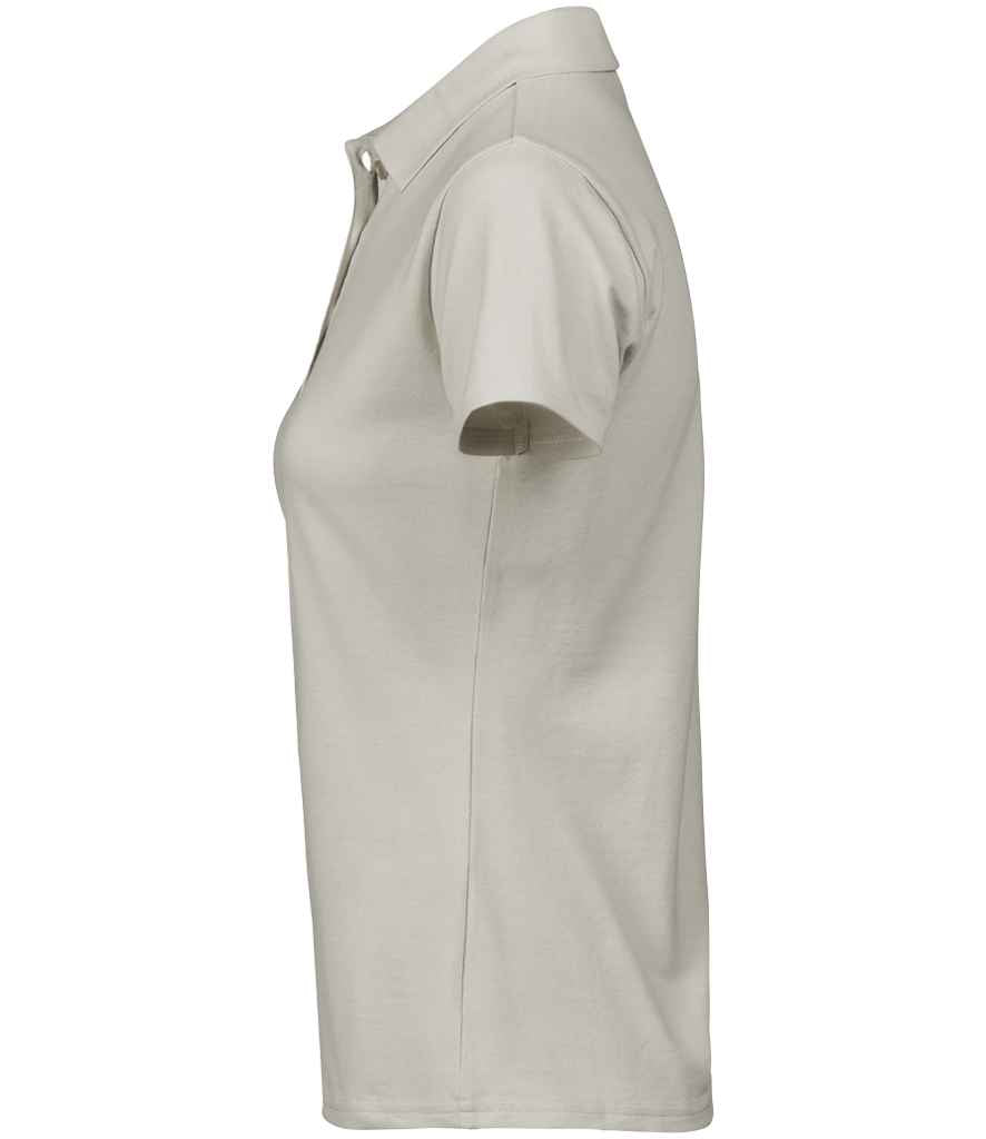 Tee Jays - Ladies Luxury Stretch Polo Shirt - Cement (Side)