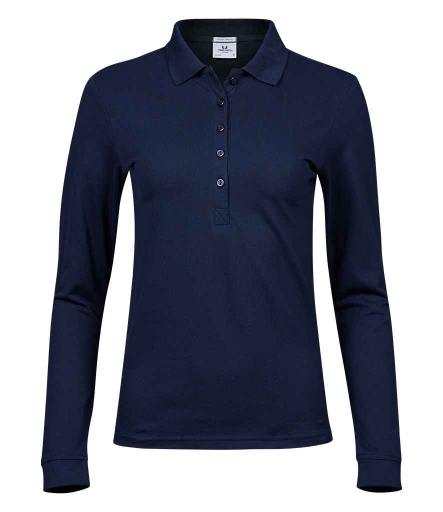 Tee Jays - Ladies Luxury Stretch Long Sleeve Polo Shirt