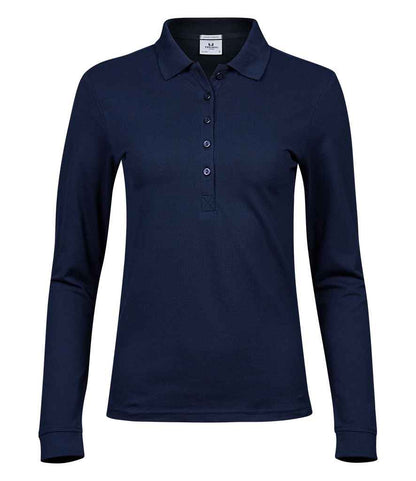 Tee Jays - Ladies Luxury Stretch Long Sleeve Polo Shirt